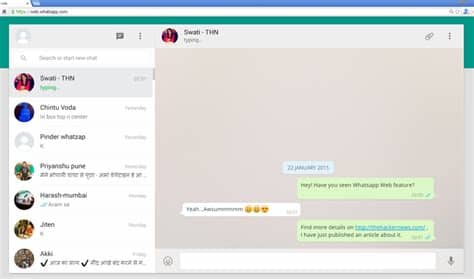 Download whatsapp messages in html and csv formats. WhatsApp Web — New WhatsApp Feature Allows You to Chat ...