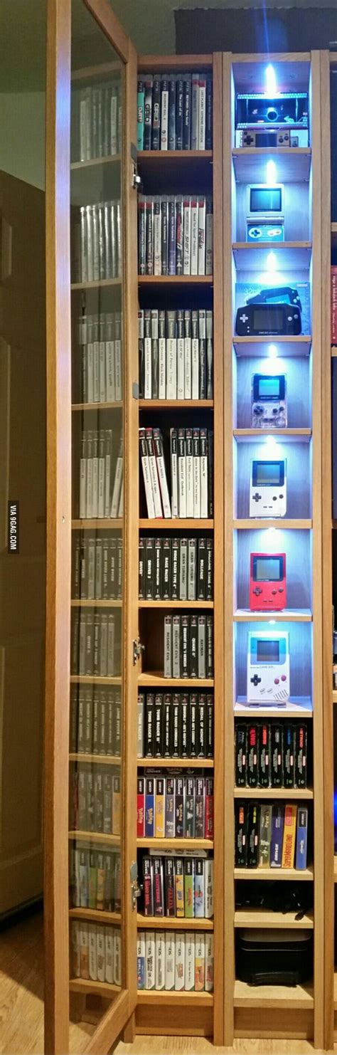 Updated Retro Gaming Shelf What Do You Think Guys Boys Game Room