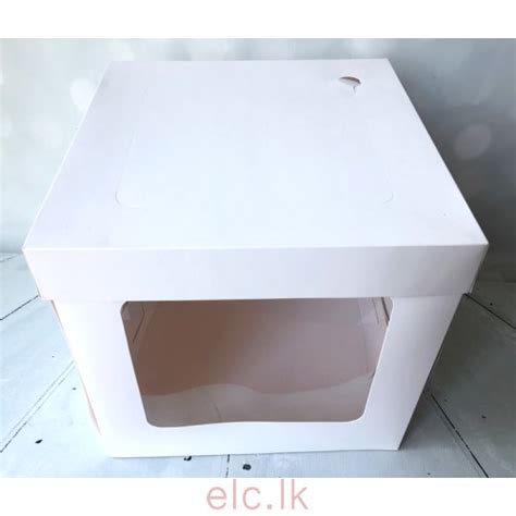 Cake Box With Window 12x12x12