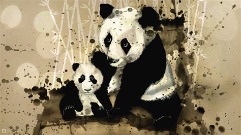 Abstract Panda Wallpapers Top Free Abstract Panda Backgrounds