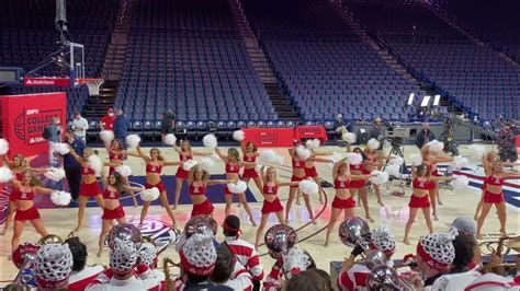 Arizona Pomline At Espn College Gameday 2 Youtube