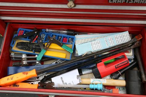 Craftsman Tool Box Loaded With Tools Ebth