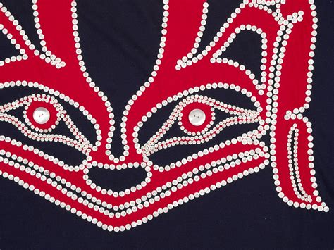 A Haida Button Blanket By Florence Edenshaw Davidson Raven Native