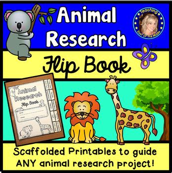 Animal Research Project by Teaching East of the Middle | TpT