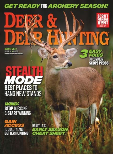 Deer And Deer Hunting Magazine Renewal Deer And Deer Hunting