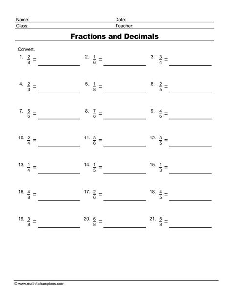 Fraction Worksheets Pdf Downloads Math Zone For Kids
