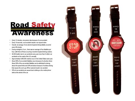 Road Safety Watches By Nicole Martino Sva Design