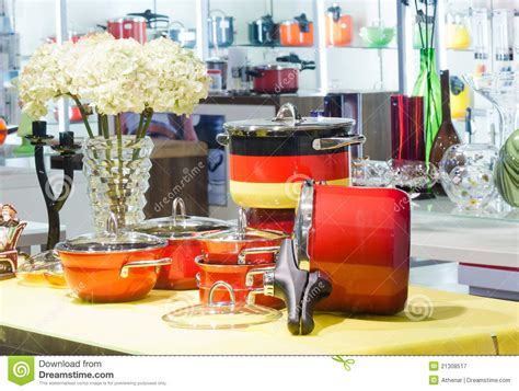 Us foods is a mighty. Interior Of A Household Goods Store Stock Image - Image of ...