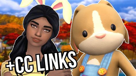 Easter Bunny Cas Cc Linksthe Sims 4 Youtube