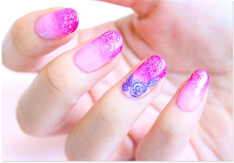 Pink Gradient Nails Nailbees