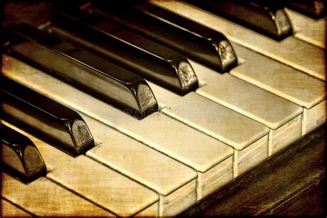 Old Piano Keys Stock Photo Image Of Aged Closeup Organ 10347194