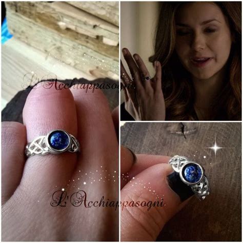 Elena Gilbert Inspired New Daylight Ring Sterling Silver Etsy Vampire Diaries Jewelry
