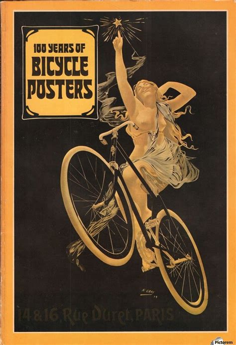 100 Years Of Bicycle Posters Vintage Poster Canvas Artwork With Images Bicycle Vintage