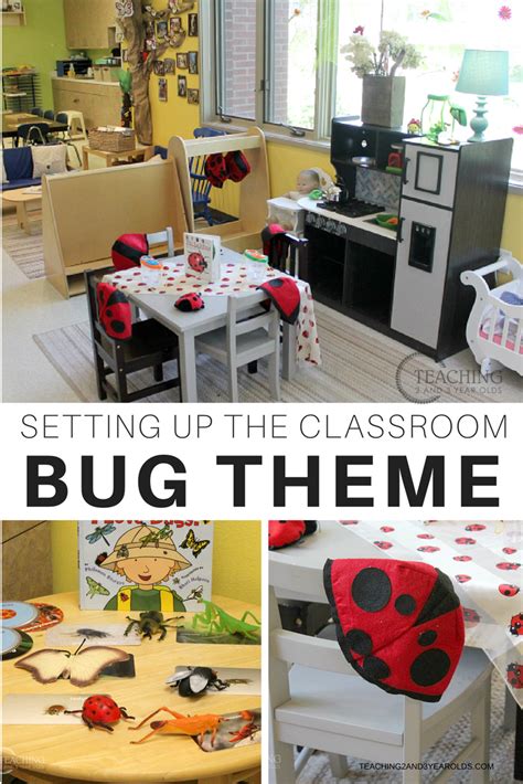 Setting Up The Classroom For The Bug Theme Insects Theme Classroom