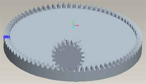 Meshing Assembly And Motion Simulation Of Helical Cylindrical Gear