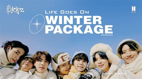 Bts 방탄소년단 Winter Package 2021 L Version L Lyricz Youtube