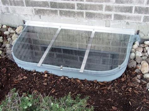 This Low Profile Polycarbonate Window Well Cover Is Custom Designed To