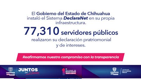 El Gobierno Del Estado De Chihuahua Instaló El Sistema Declaranet Con