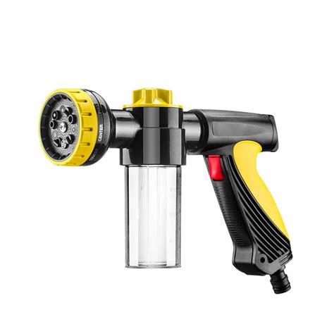 Foam Gun For Car Wash 10 Pattern Adjustable Sprayer Foam Water Gun High