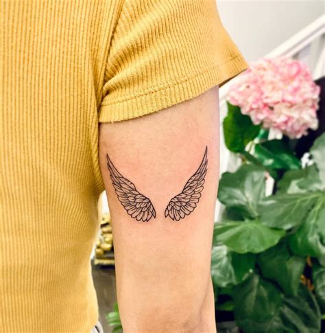 Red Angel Wings Tattoo Small Best Tattoo Ideas