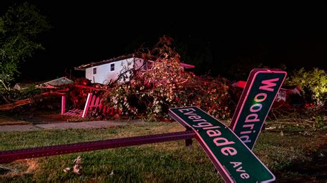 Tornado Tears Through Chicago Suburbs Causing Damage And Injuries