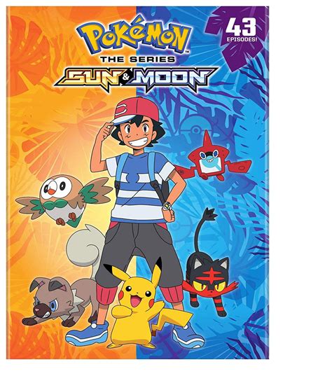 pokemon sun and moon the complete collection dvd