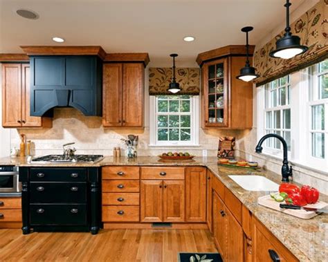 Oak cabinet backsplash home design ideas, pictures. Oak Cabinet Backsplash | Houzz