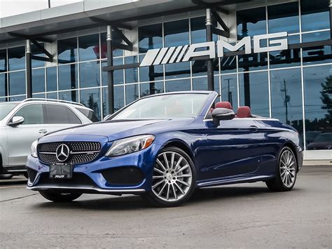 Certified Pre Owned 2017 Mercedes Benz C43 Amg 4matic Cabriolet