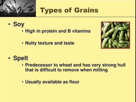 PPT Great Grains PowerPoint Presentation Free Download ID