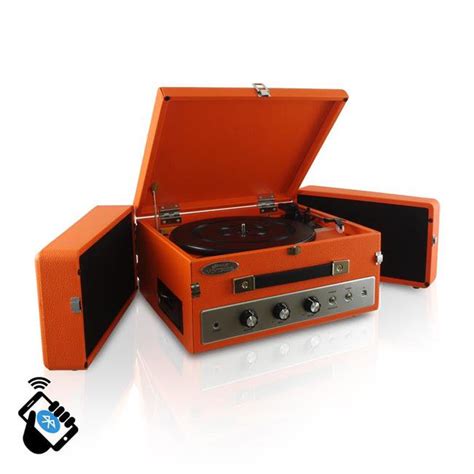 Pyle Home Retro Vintage Classic Style Bluetooth Turntable Record Player