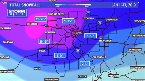 Storm Alert Additional Of Snow Is Possible Saturday In St Louis