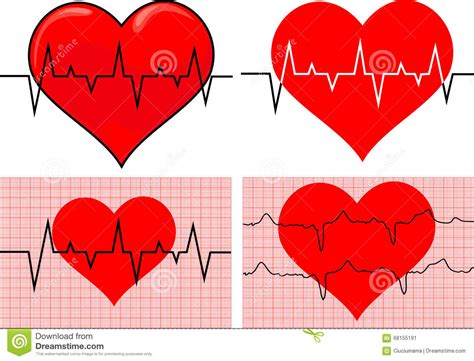 Heart Healthcare Stock Vector Illustration Of Vector 68155191