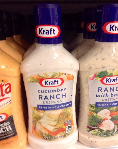 It's not because i'm so diligent that i. Kraft Salad Dressing, Ranch Varieties 9/2014, by Mike Moza ...