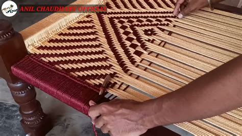चारपाई की शुरू से बुनाई करना सीखें। how to make amazing rope bed charpai khatiya youtube