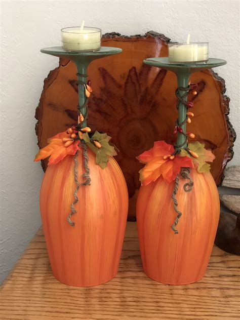 Wine Glass Pumpkins Artofit