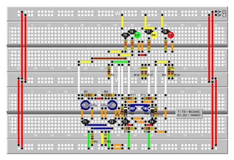 Vom bit zum objekt vom transistor zum arduino. Einfache Ampelschaltung Schaltplan