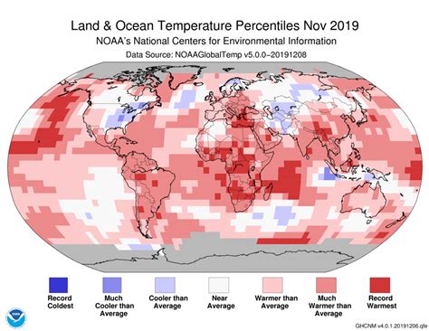 Assessing The Global Climate In November 2019 News National Centers