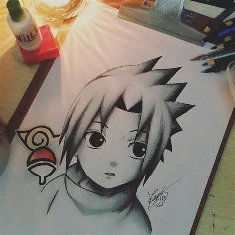 Aprenda A Desenhar Do Zero Naruto E Sasuke Desenho Arte Naruto