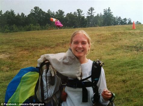 Skydiver Jessica Edgeington Falls To Her Death In Florida Daily Mail Online