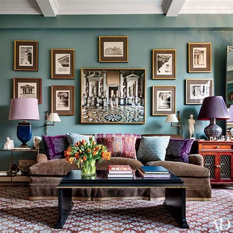 10 Top Designers Show Us Their Living Rooms Photos Architectural Digest