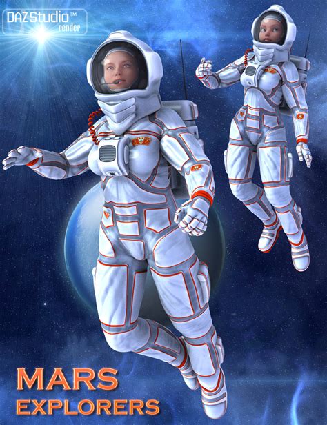 Mars Explorers For Genesis 2 Females Daz 3d