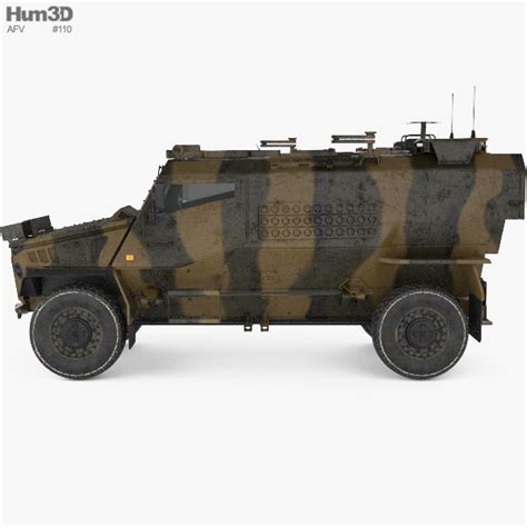 Force Protection Ocelot 3d модель Військова техніка на Hum3d