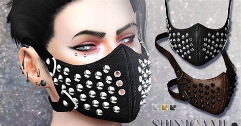Sims 4 Ccs The Best Face Mask By Pralinesims