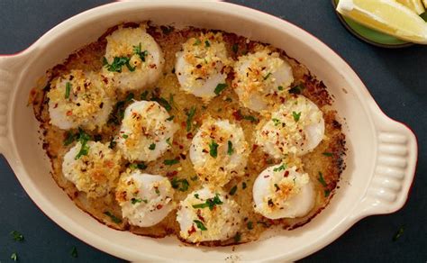 Best Baked Scallops Recipe How To Make Baked Scallops