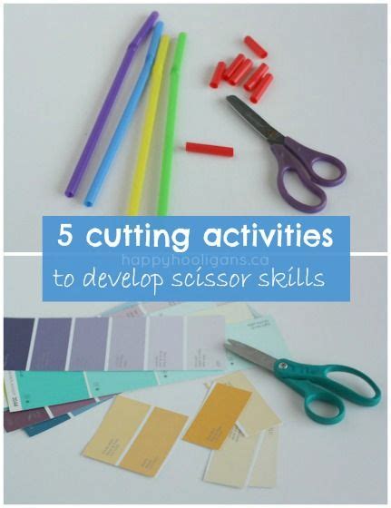 The most important thing is to have scissors the right size for your child's hands. Pin on Toddler Activities