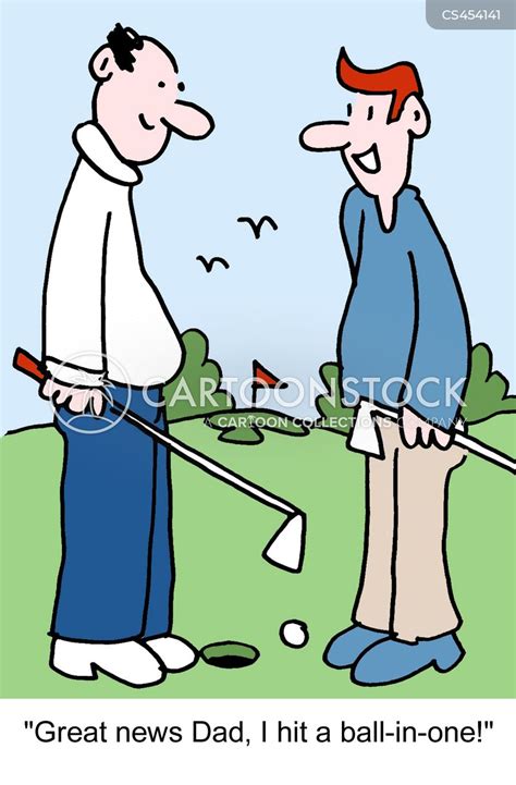Holes In One Cartoons And Comics Funny Pictures From Cartoonstock