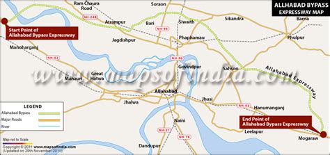 Map Of Allahabad Bypass Expressway India Map Quadrilaterals Maps