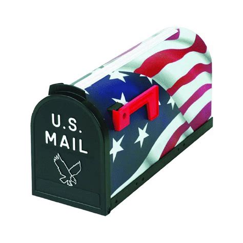 Wholesale of spare parts for trucks and cars. Flambeau Hardware Scenic U.S. American Flag Mailbox