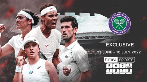 Bein Sports To Broadcast Upcoming 2022 Wimbledon Championship Across Mena