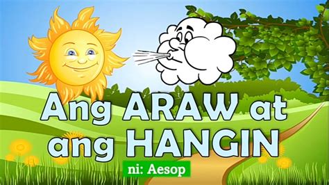 Ang Araw At Ang Hangin Ang Maikling Kwentong Pambata Images The Best